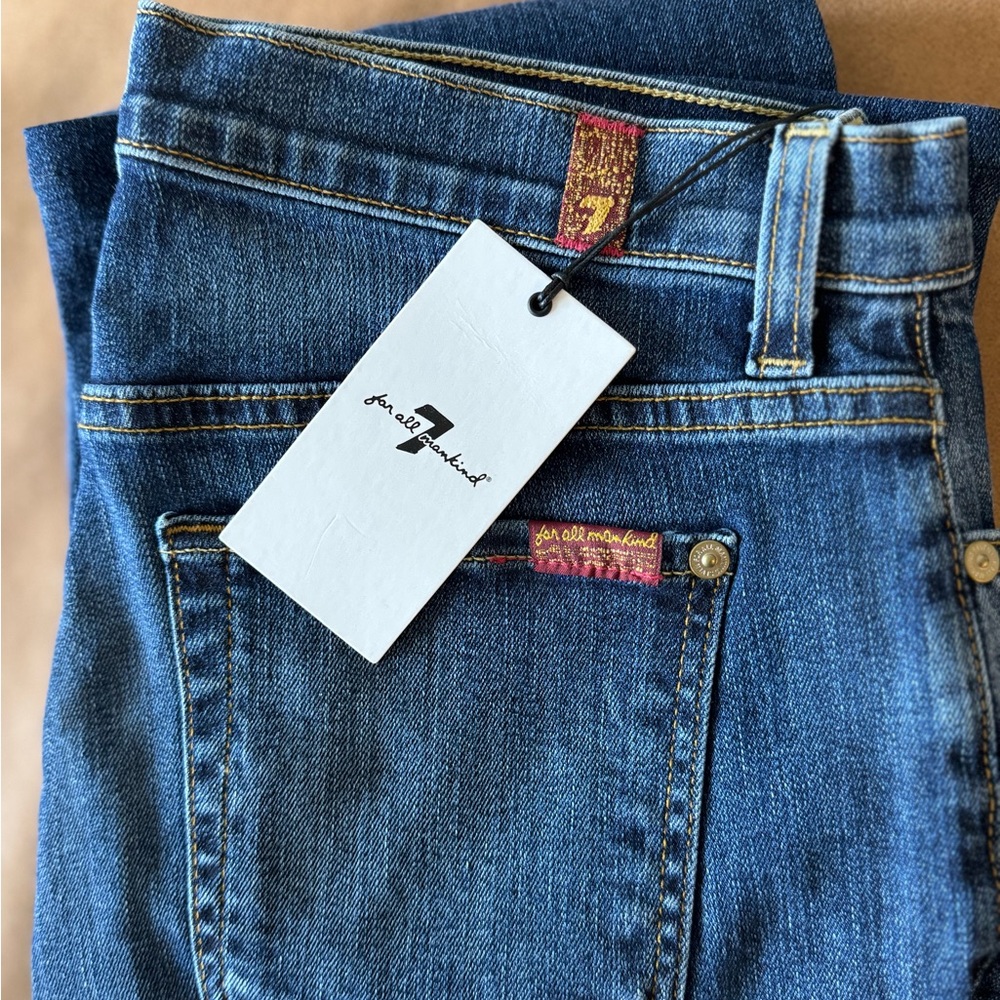 7 For All Mankind Women's Blue Jeans